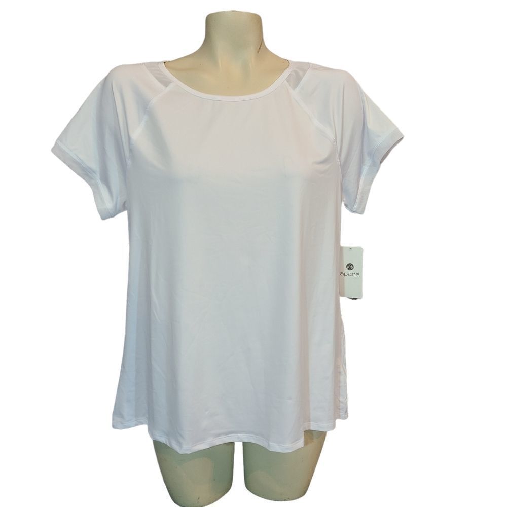 Apana Amition White‎ Active Wear TOP Size Medium